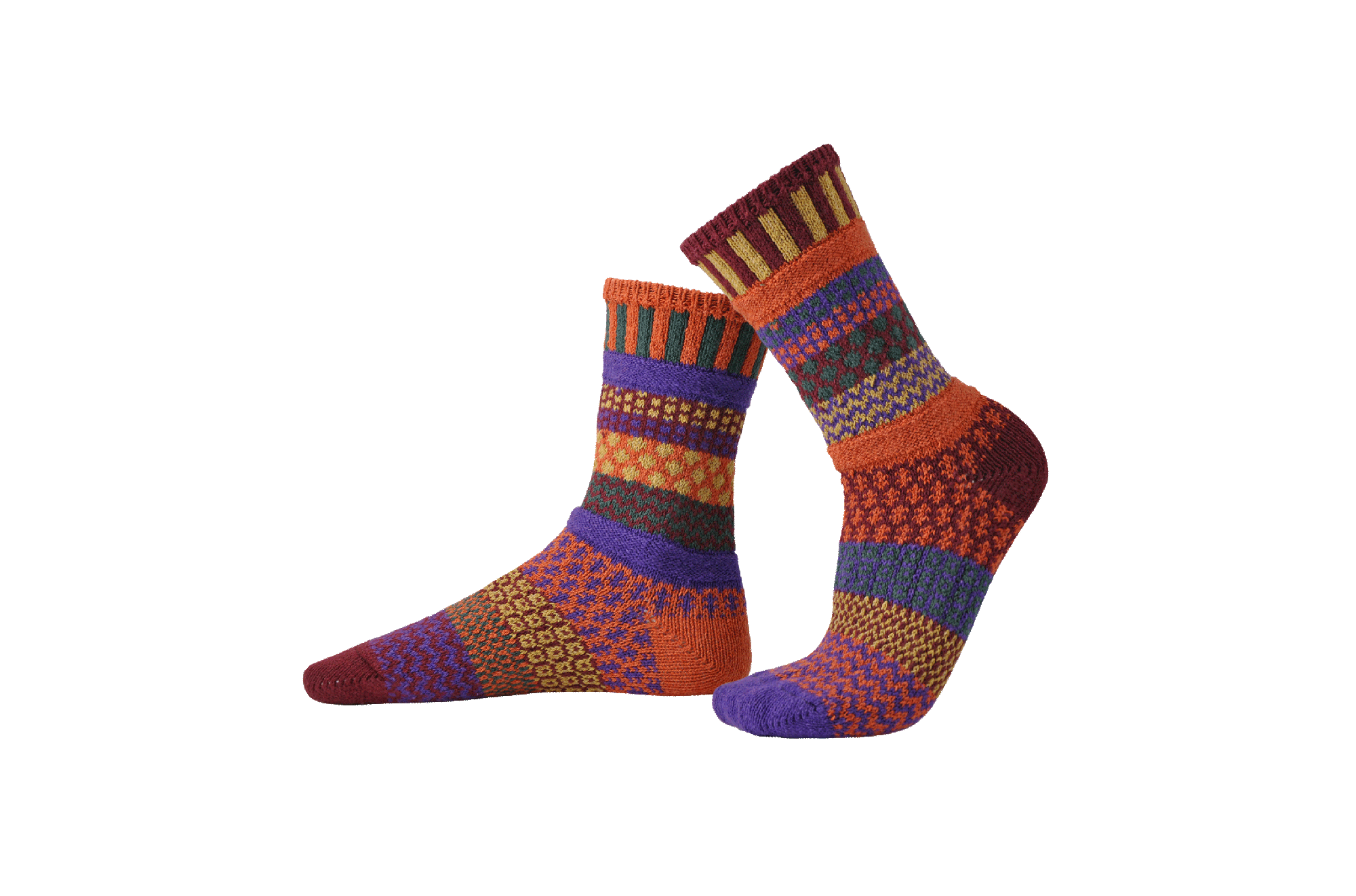 Fall Foliage Crew Socks