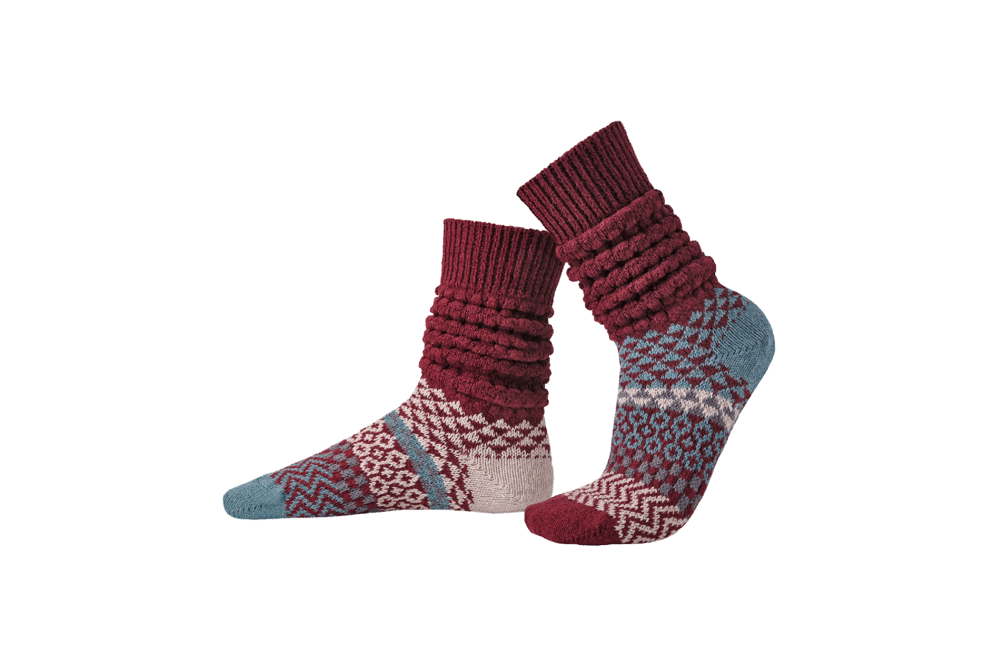 Fusion Slouch Socks - Nori