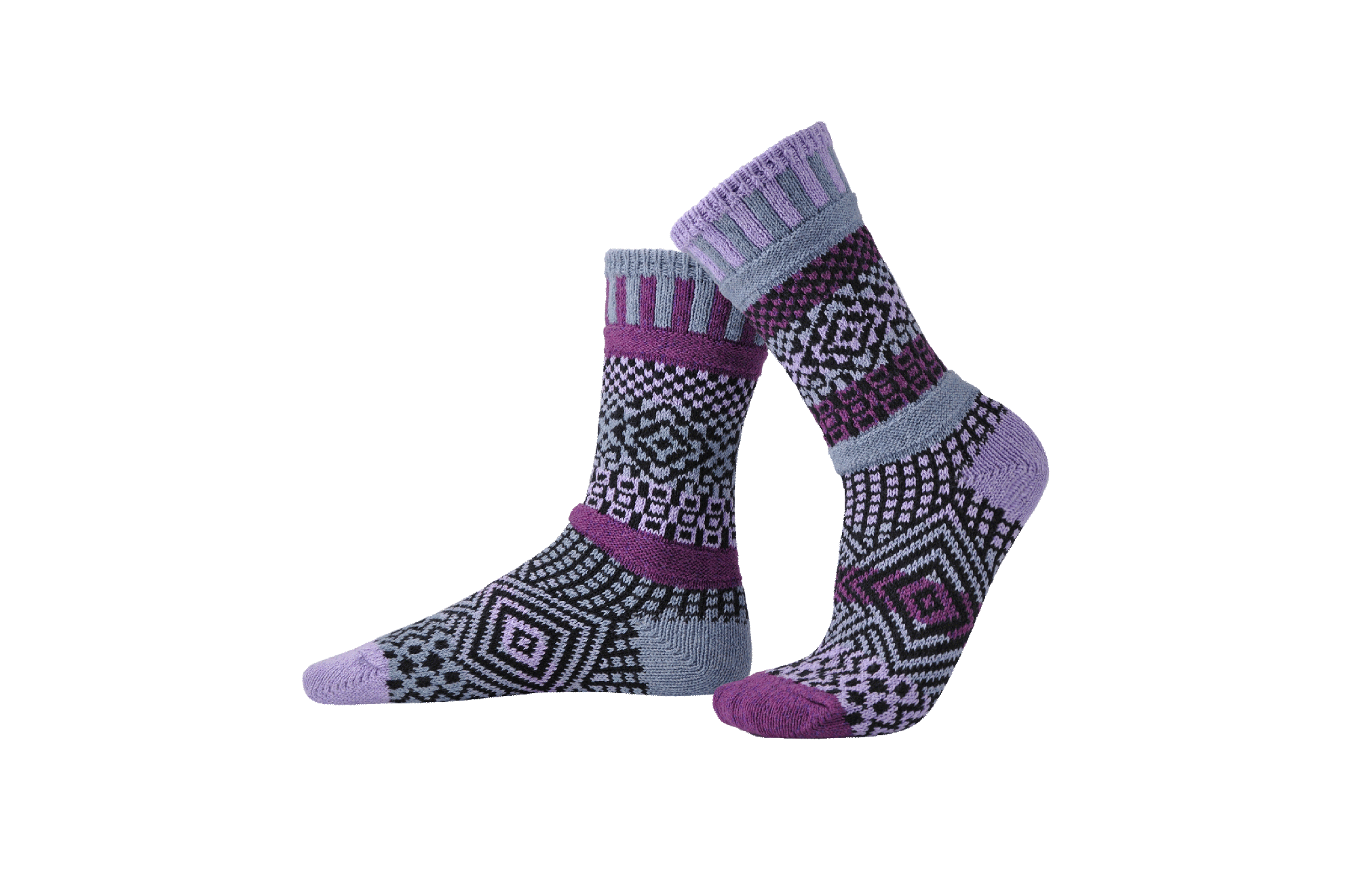 Wisteria Crew Socks