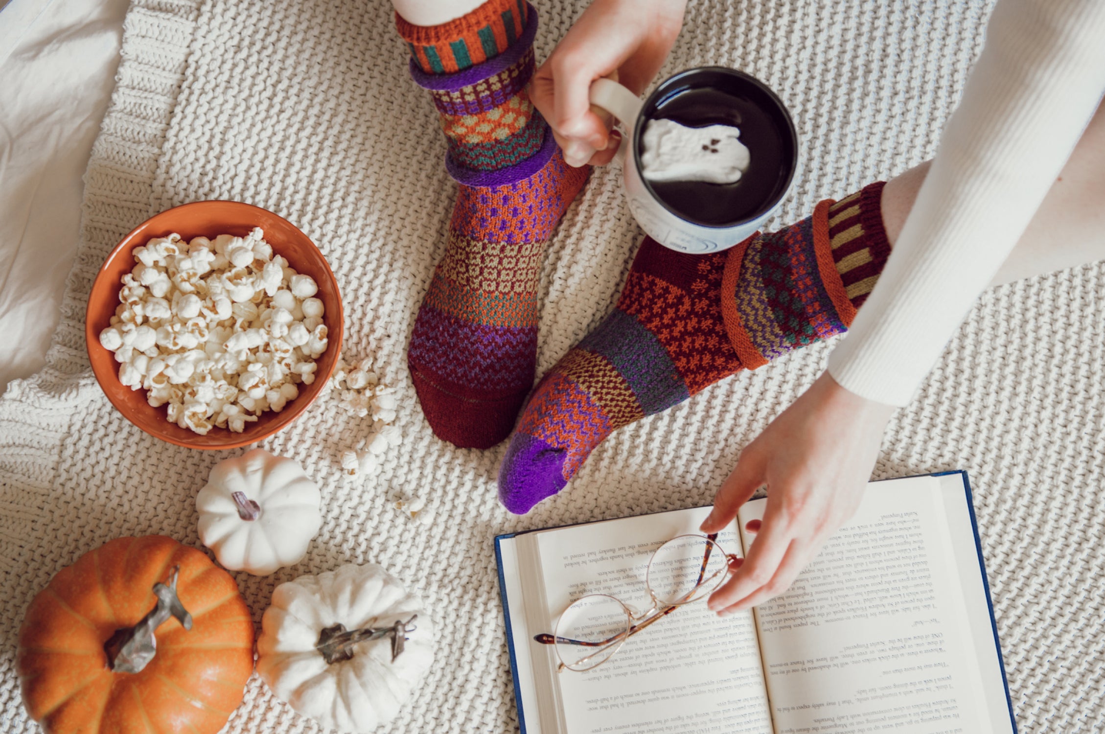 Fall Foliage Crew Socks